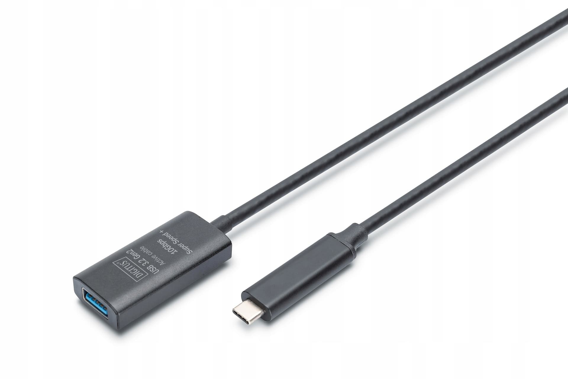 Aktywny Przedłużacz USB-C - USB-A Digitus 5m USB 3.2 Gen2 10G