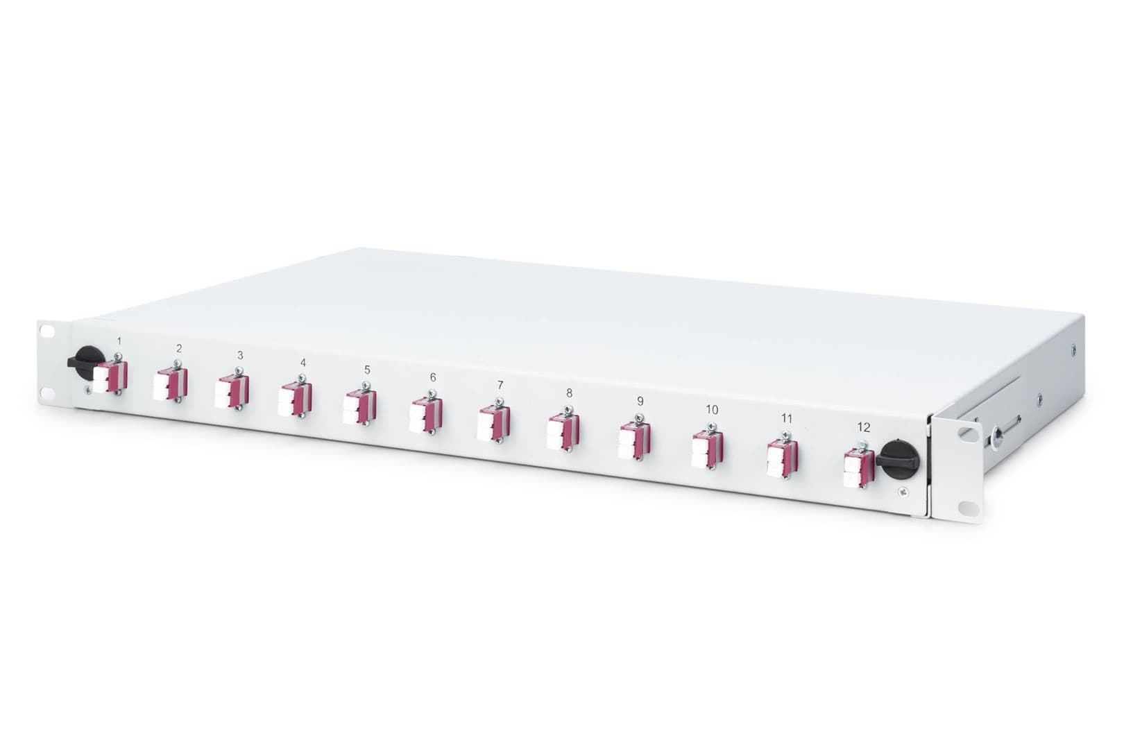 Digitus DN-96331-4 Panel Zarządzania Kablami 1U 19" Szary