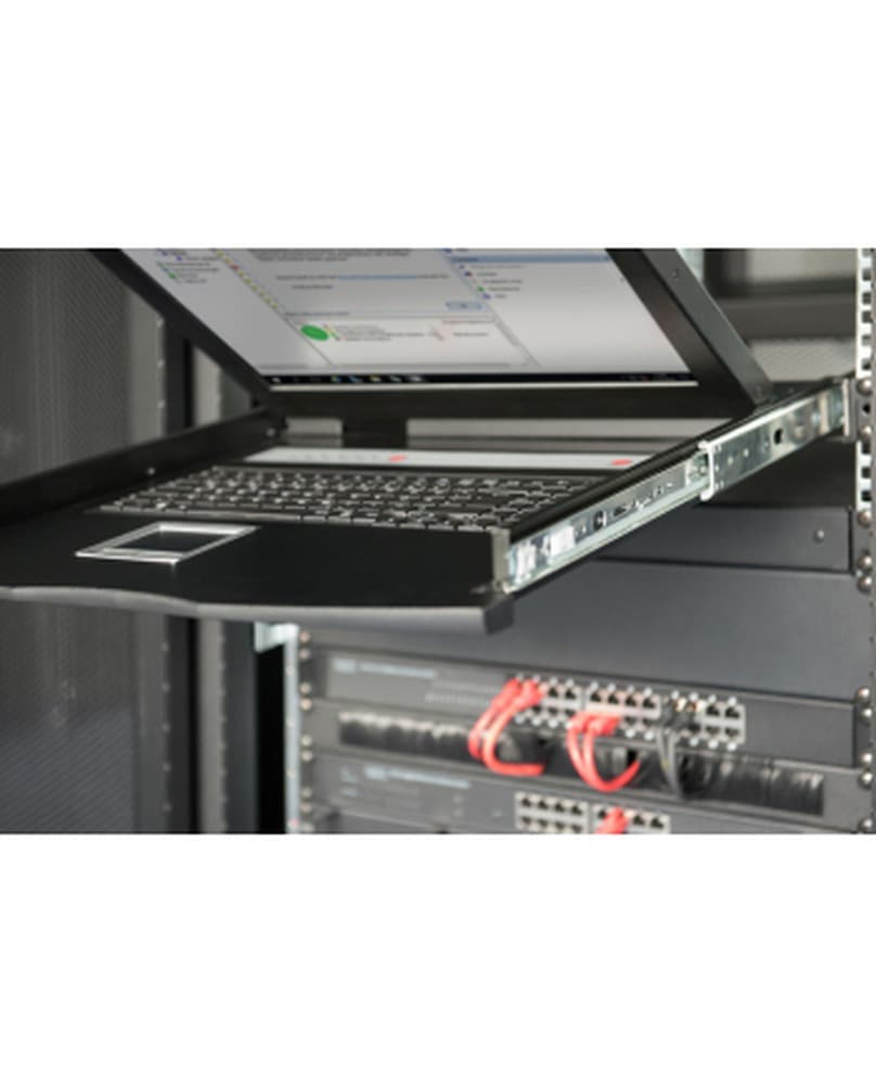 Digitus Konsola modułowa 17" TFT KVM 8-portowa z touchpadem i klawiaturą niemiecką