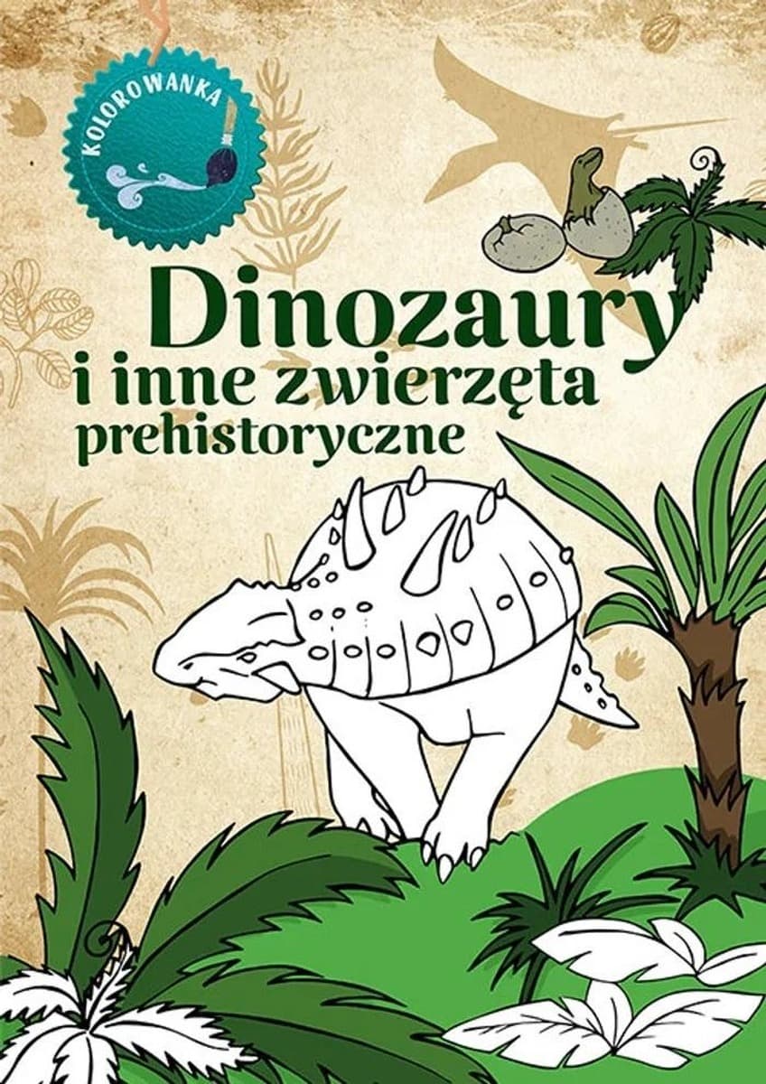 Dinozaury Kolorowanka dla dzieci