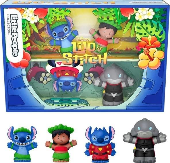 Kolekcjonerski Zestaw Figurek Disney Lilo i Stich Little People Special Edition