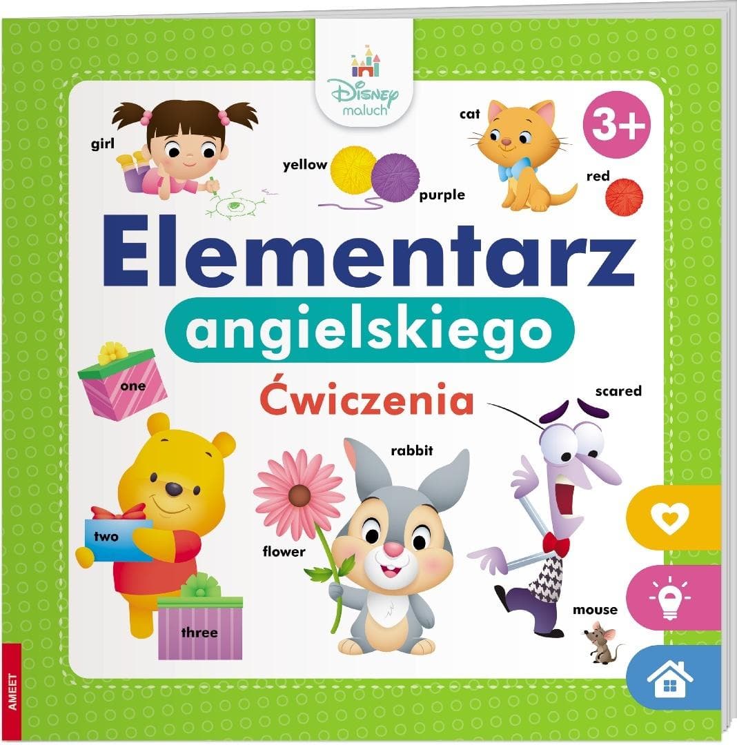 Disney Maluch Elementarz angielskiego ćwiczenia HOP-9207