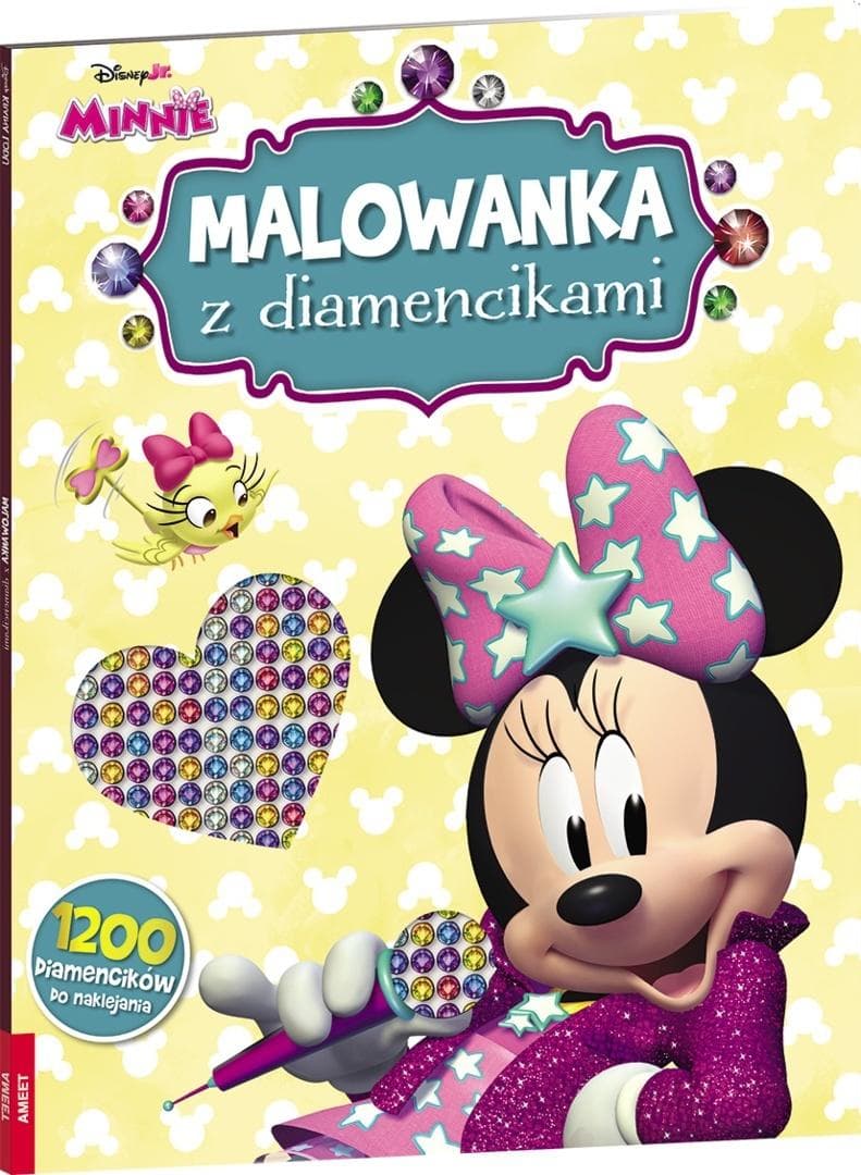 Disney Minnie: Malowanka z diamencikami - Opracowanie zbiorowe