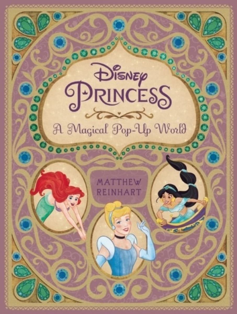 Disney Princess. A Magical Pop-Up World wer. angielska