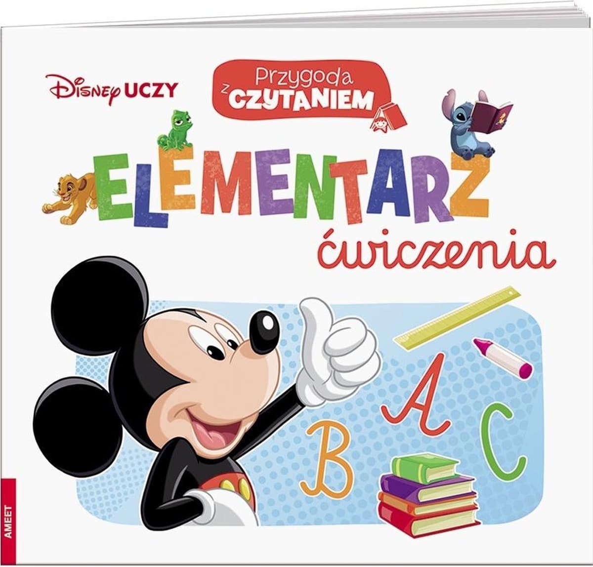 Disney Uczy Przygoda z Czytaniem Elementarz Ćwiczenia