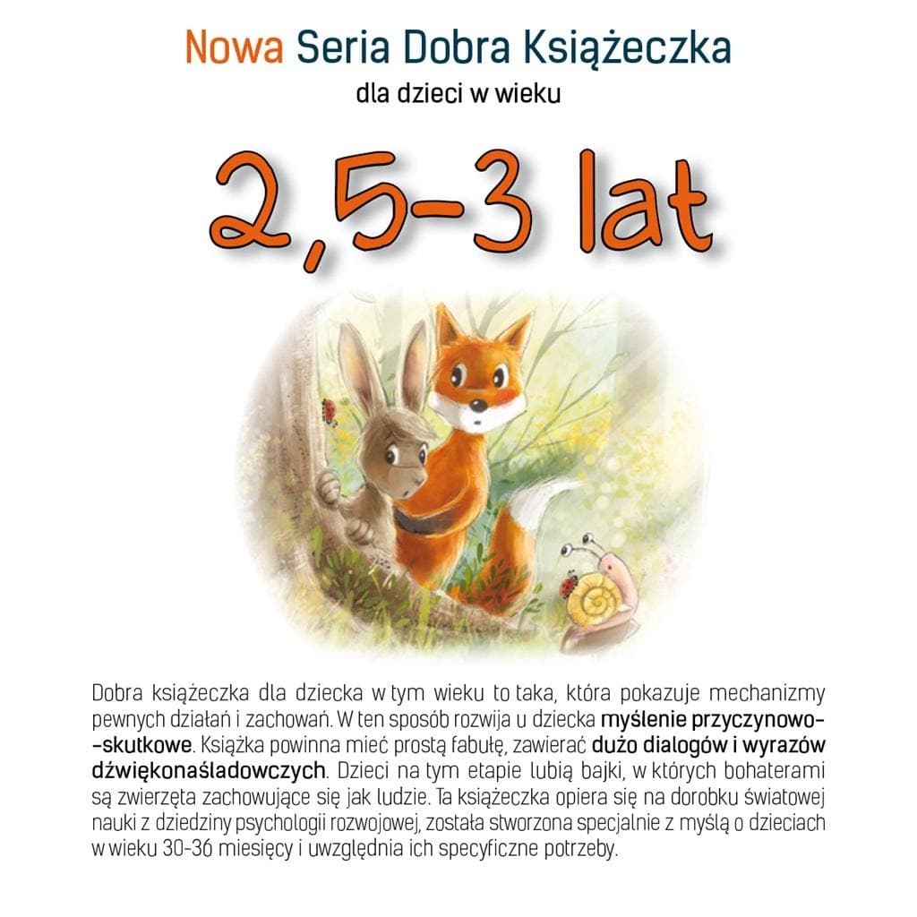 Dobra Książeczka dla Dzieci 2,5-3 lat Agnieszki Starok