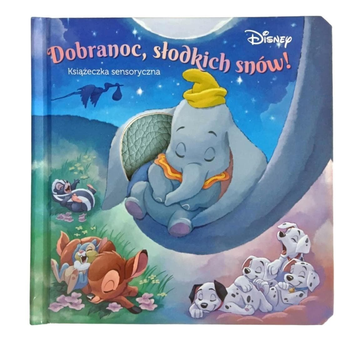 Dobranoc, słodkich snów. Książeczka sensoryczna dla dzieci