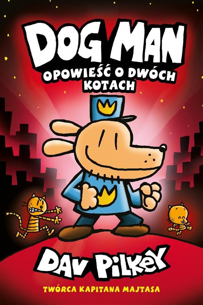 Dogman Tom 3 Opowieść o dwóch kotach wyd. 2024 - Dav Pilkey