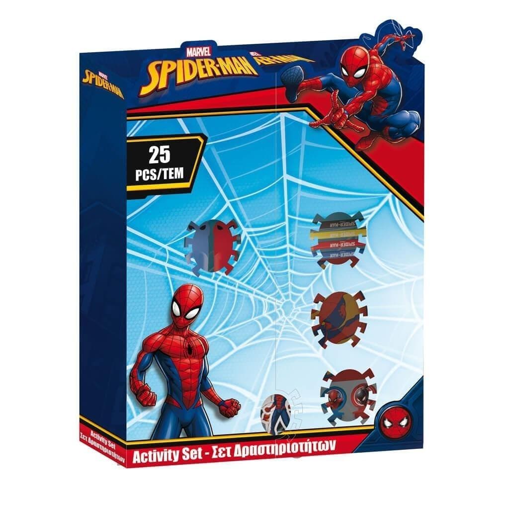 Zestaw przyborów szkolnych Spiderman 25 elementów
