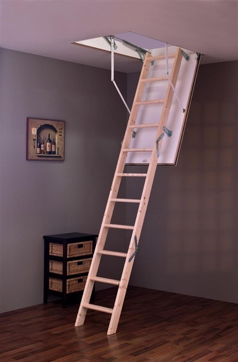 Drabina strychowa Loftladders Tradition Plus 140x70x280 cm