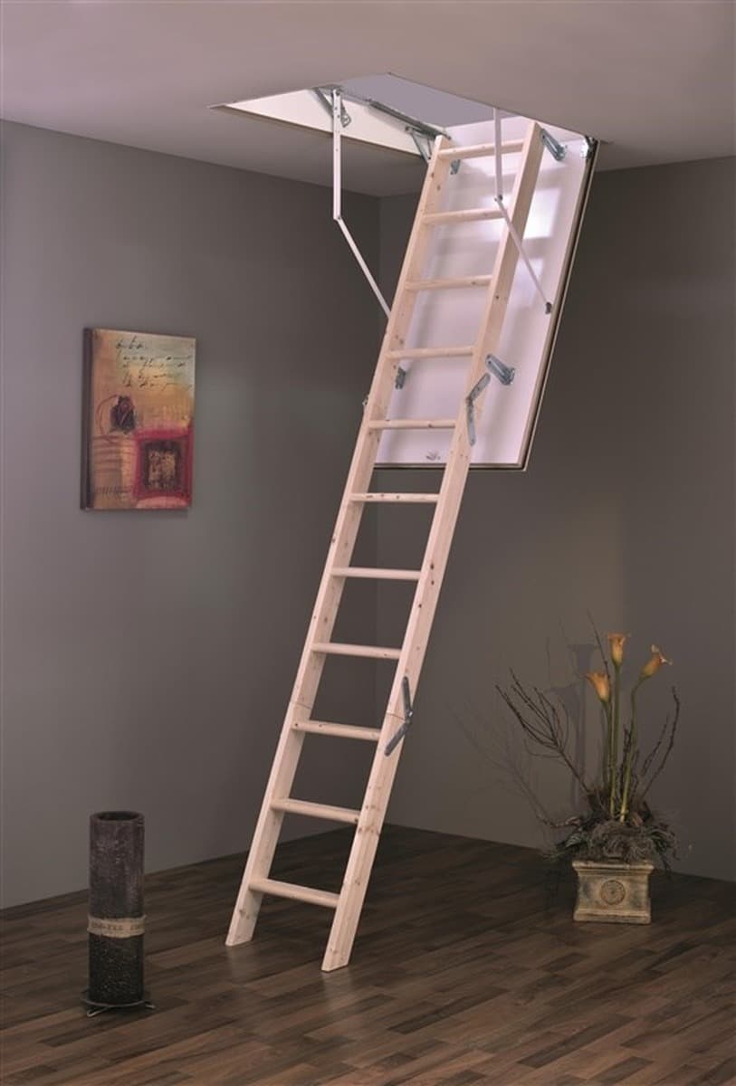 Drabina strychowa MC Step 120x70x280 cm