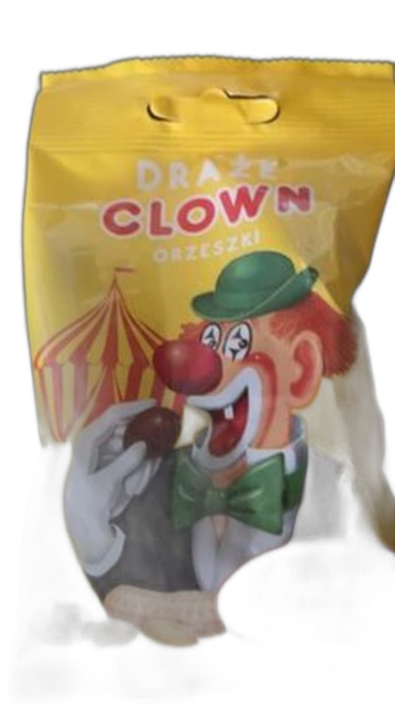 Skawa draże orzeszki clown 70g