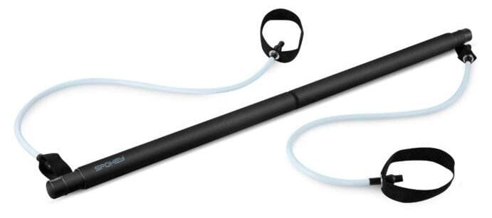 Drążek do pilatesu Spokey 90 cm z gumowymi linkami
