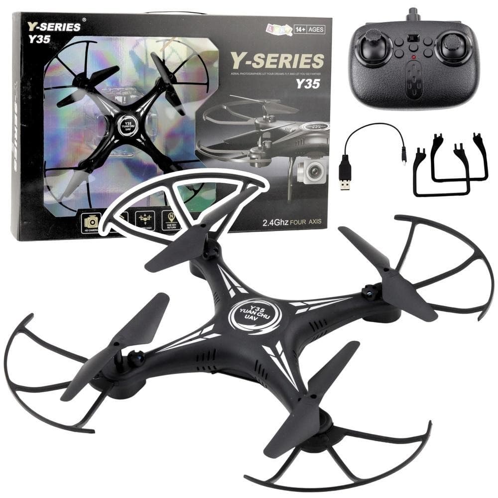 Dron zdalnie sterowany Y-35, żyroskop, obrót 360 stopni