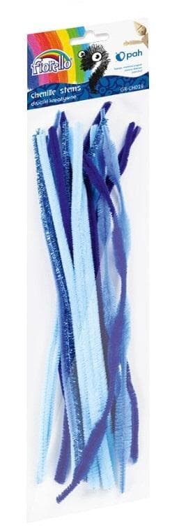 Druciki kreatywne niebieskie 30 cm 20 sztuk