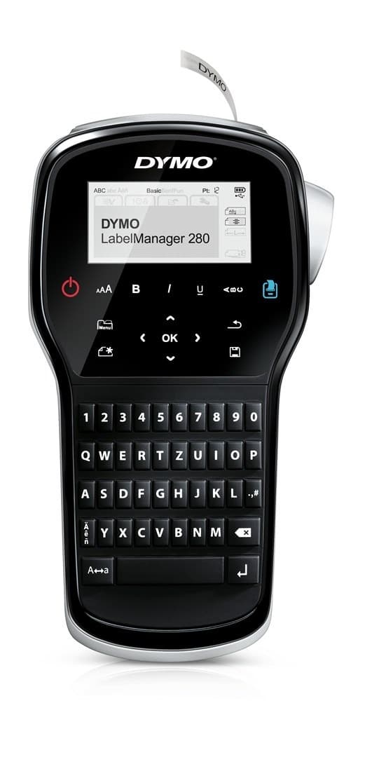 Drukarka etykiet DYMO LabelManager 280 QWERTZ z walizką