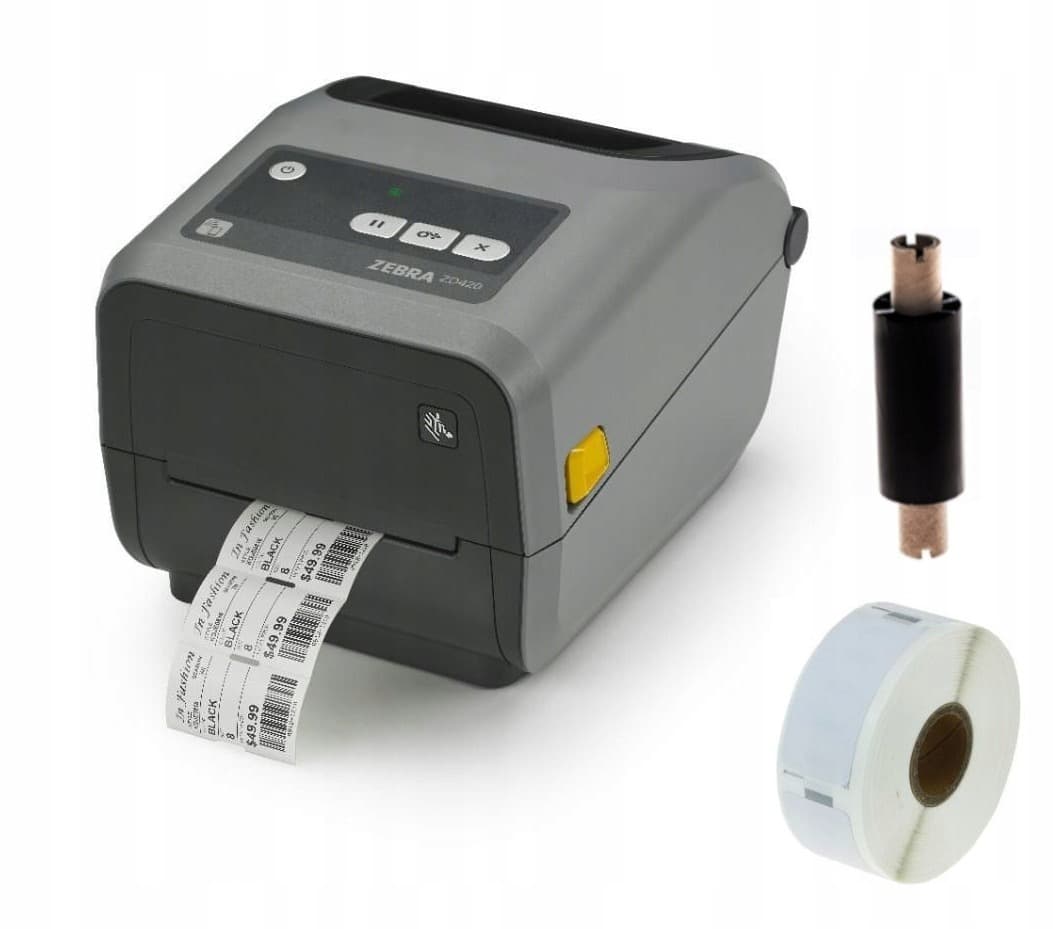 Zebra ZD421 Drukarka Etykiet Termotransferowa 203 dpi USB Ethernet Bluetooth