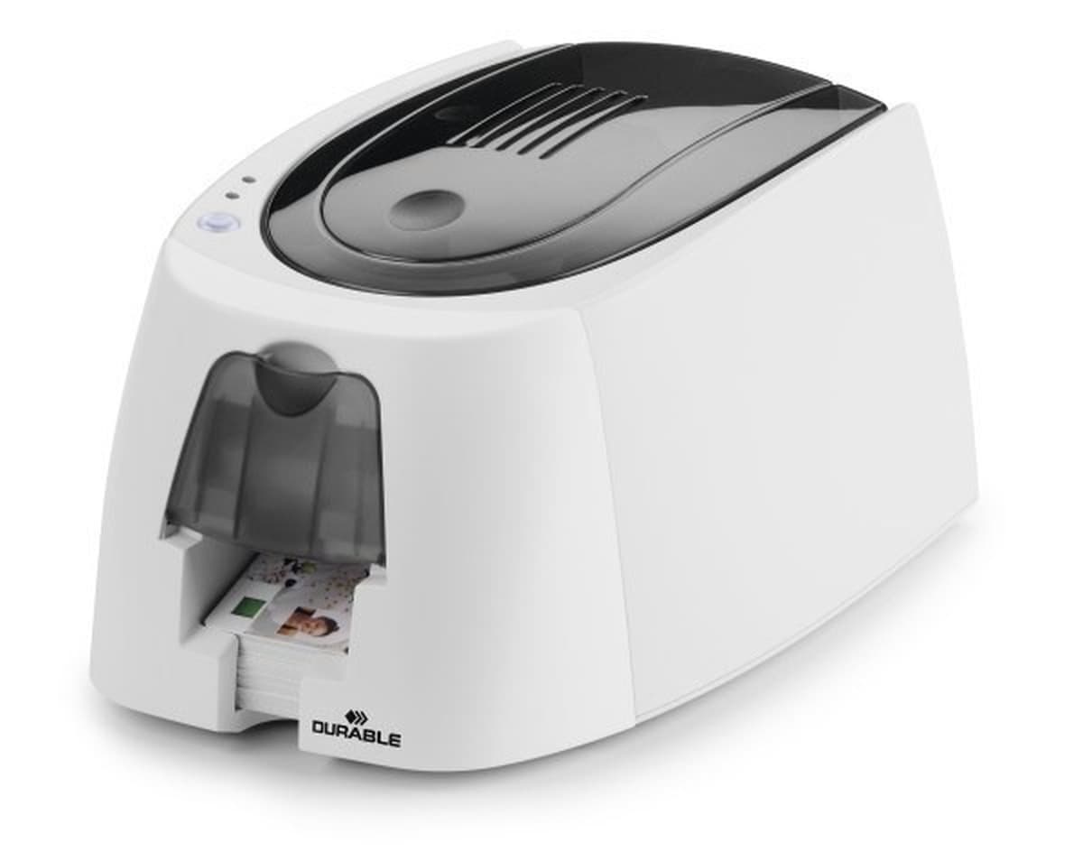 Drukarka kart Durable Duracard ID300 z 100 kartami i taśmą barwiącą