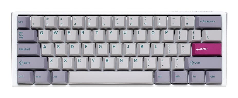 Ducky One 3 Klawiatura Gamingowa Mini US English Szara