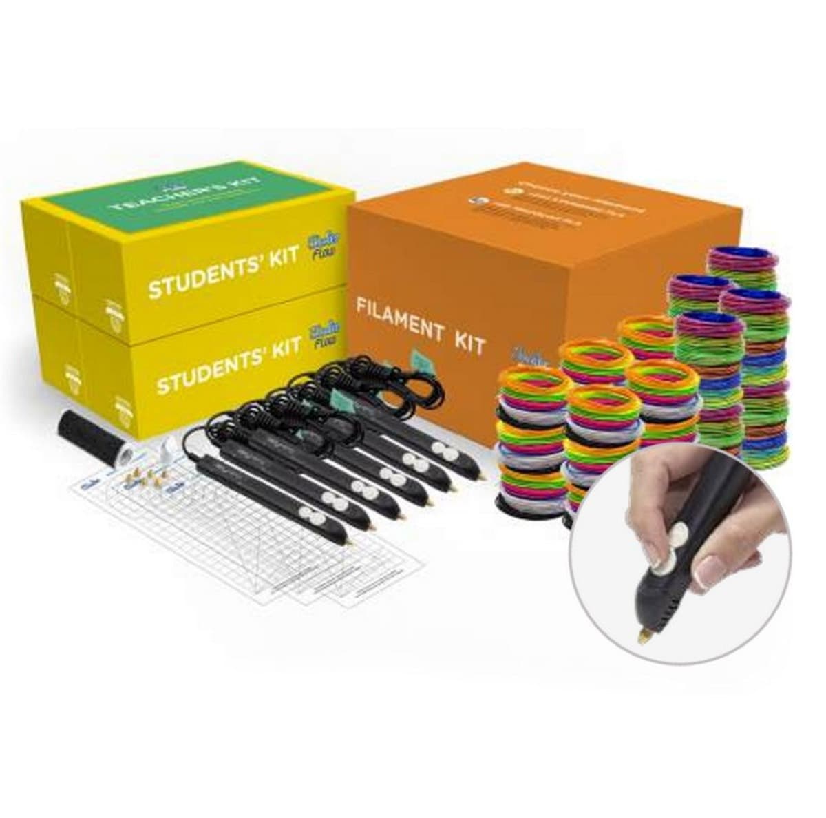 Długopis 3D 3Doodler FLOWEDU Czarny