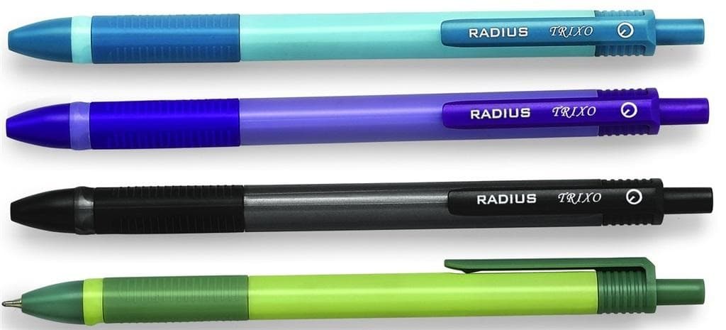 Długopis kulkowy Trixo Klikany 0,7 mm niebieski 36 sztuk