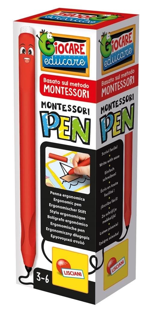 Długopis Montessori ergonomiczny z wgłębieniami na palce