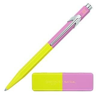 Długopis Caran d'Ache 849 Paul Smith Edycja 4 Chartreuse/Rose