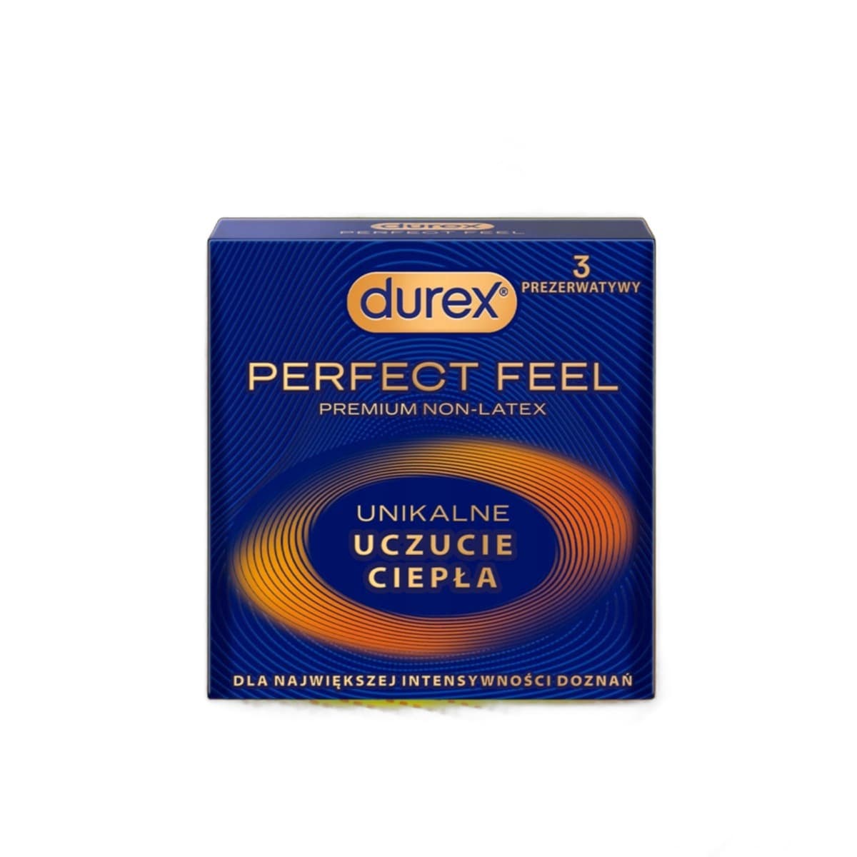 Durex Perfect Feel prezerwatywy dla zwiększenia doznań 3 sztuki