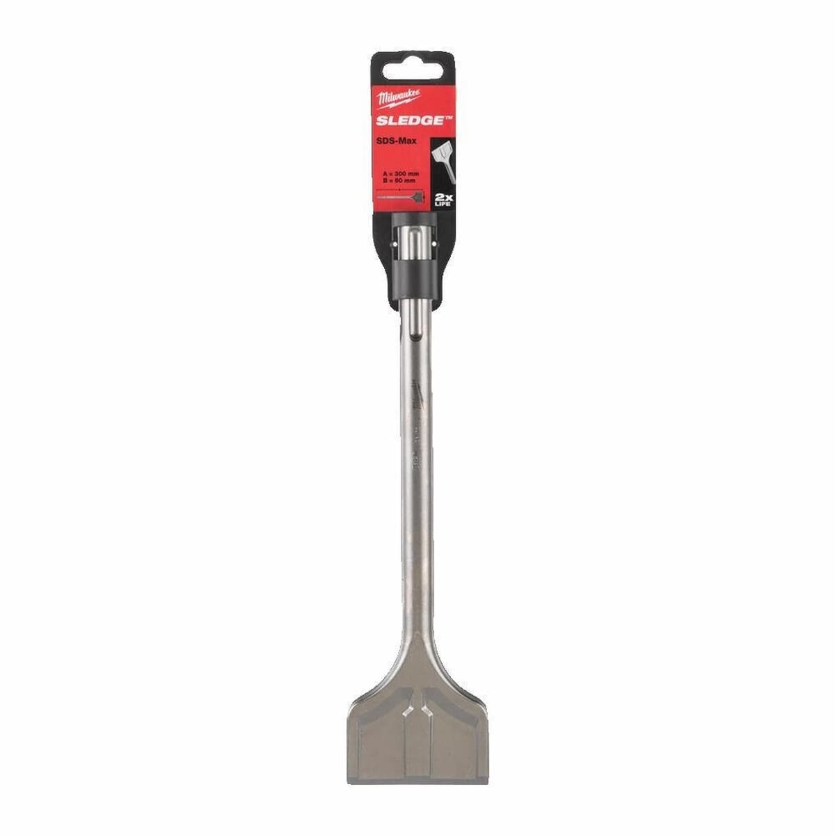 Dłuto SDS-MAX szeroka 80 x 300 mm Milwaukee samoostrząca