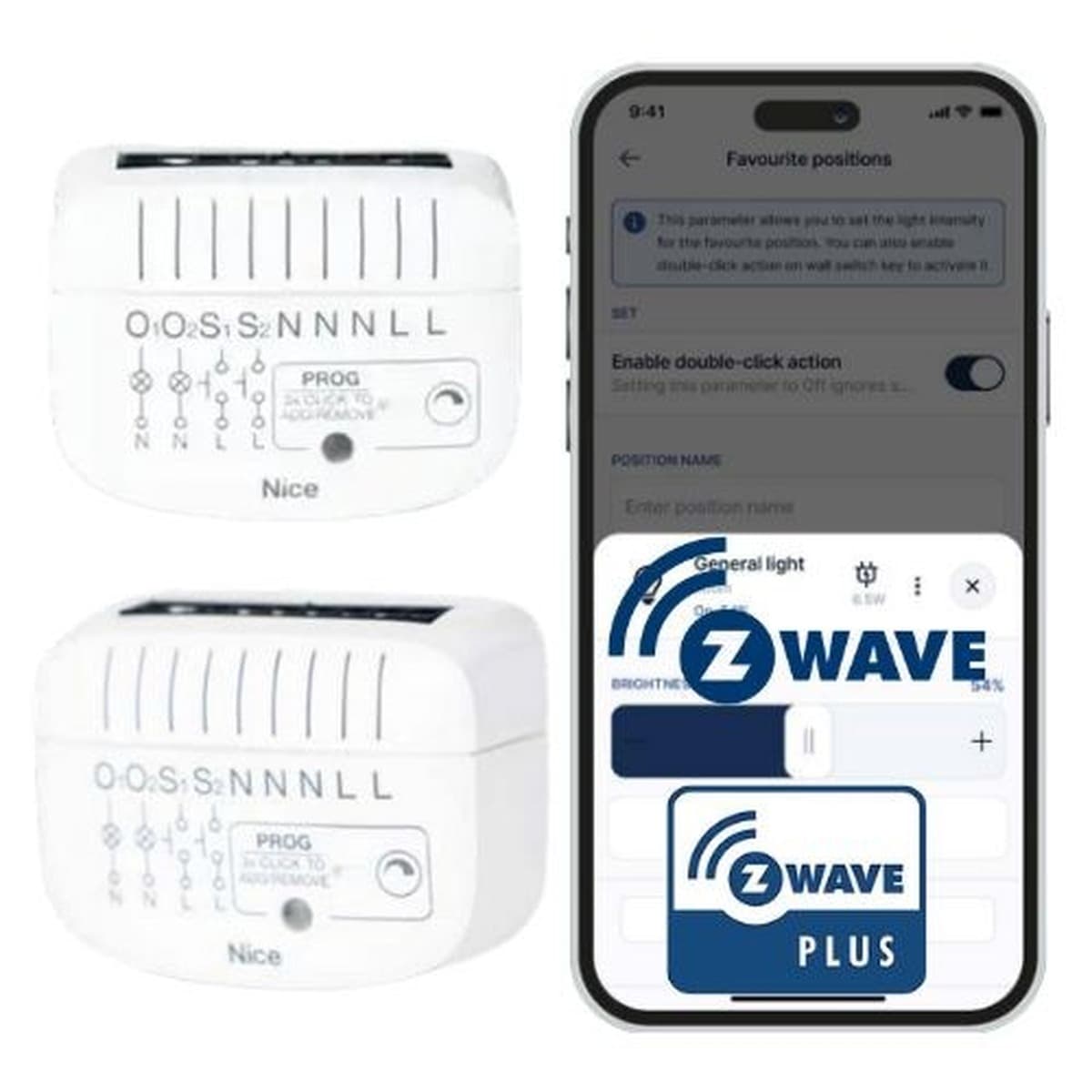 Dwukanałowy ściemniacz LED Nice DoubleDimmer Control