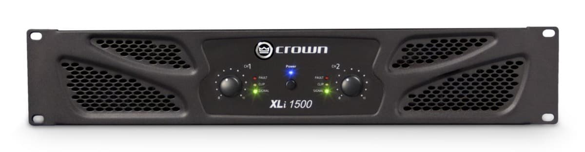 Dwukanałowy wzmacniacz mocy Crown XLi 1500