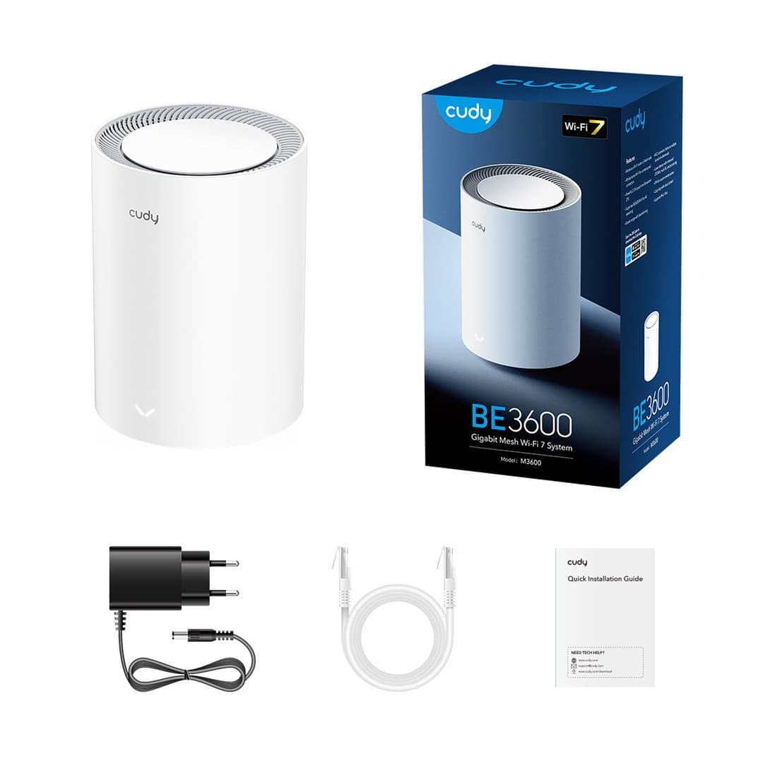 Dwuzakresowy router bezprzewodowy CUDY BE3600