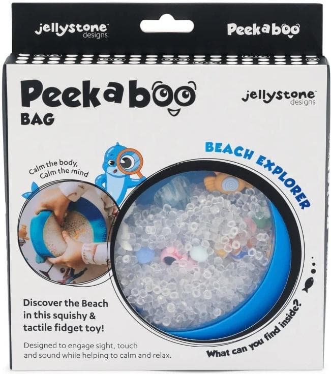 Dysk sensoryczny z figurkami A-Ku-Ku! Peekaboo Plaża