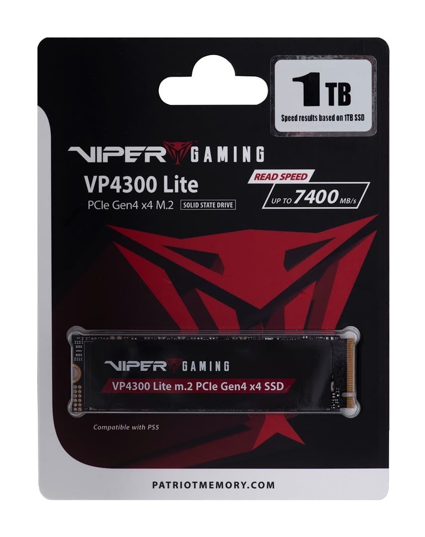Patriot Viper VP4300L 1 TB Dysk SSD M.2 PCIe NVMe