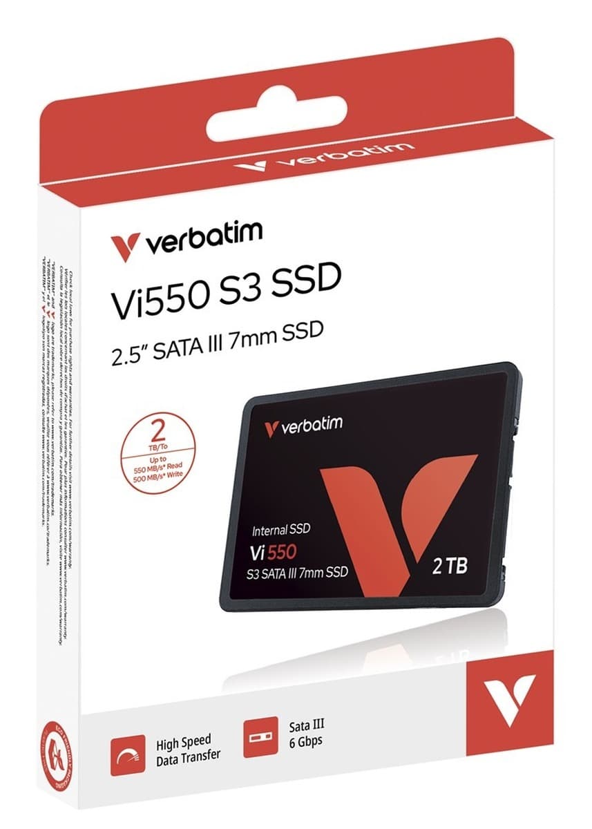 Dysk SSD Verbatim Vi550 S3 2 TB 2.5" SATA III