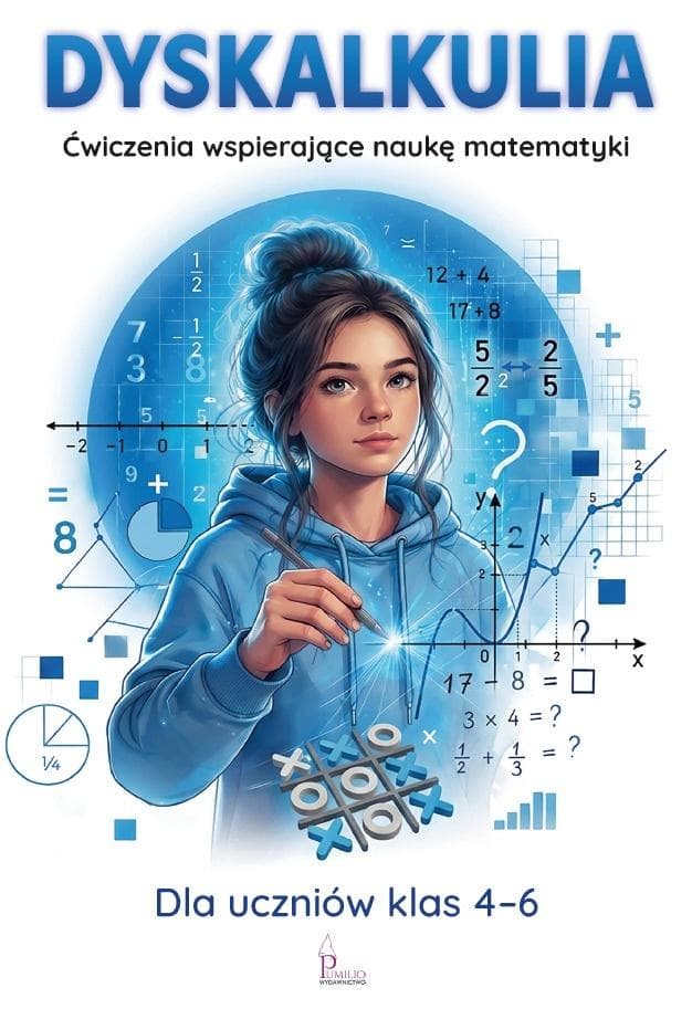 Dyskalkulia Ćwiczenia wspierające naukę matematyki 32 strony