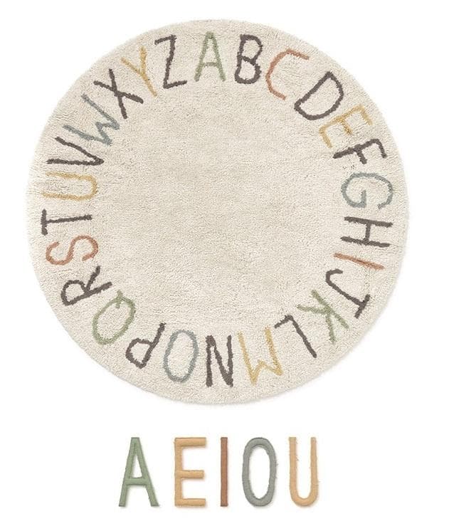 Dywan bawełniany ABC 120 cm