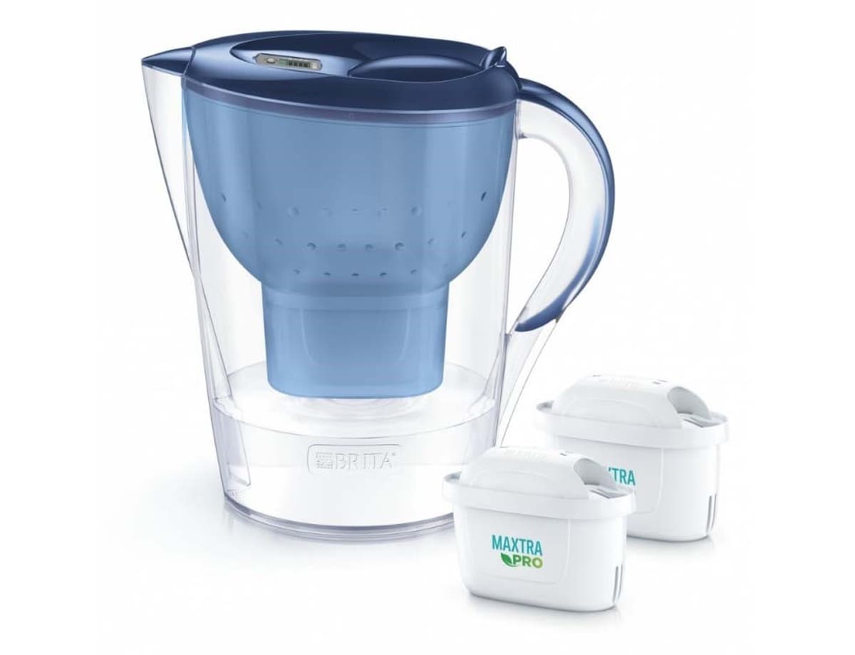 Dzbanek filtrujący Brita Marella XL z 2 wkładami MaxtraPro (3,5l, niebieski)