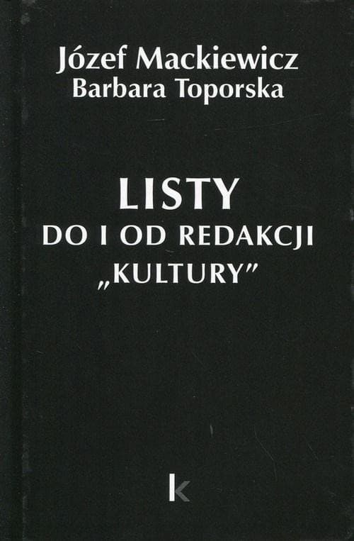 Zbiór Listów do i od redakcji Kultury Tom 21 - wydanie książkowe
