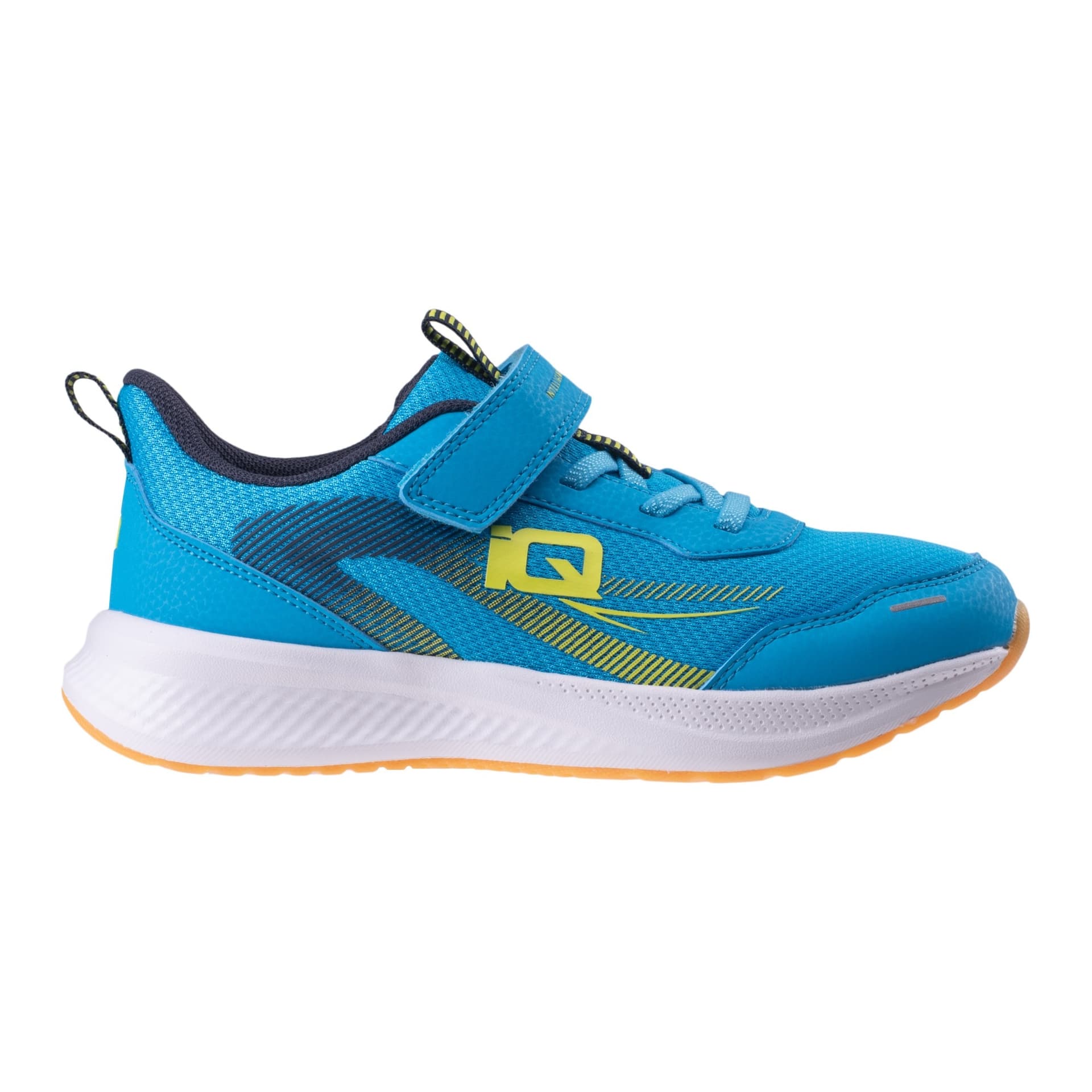 Buty dziecięce treningowe Iq Intelligence Quality Liroc Jrb safirowe, granatowe i limonkowe