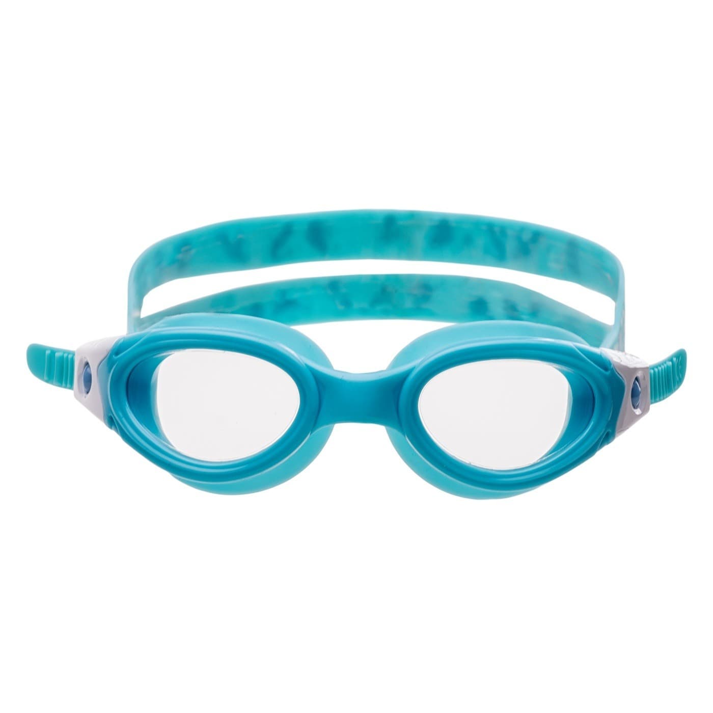 Dziecięce okularki pływackie Aquawave HAVASU JR BLUE SHARK PRINT