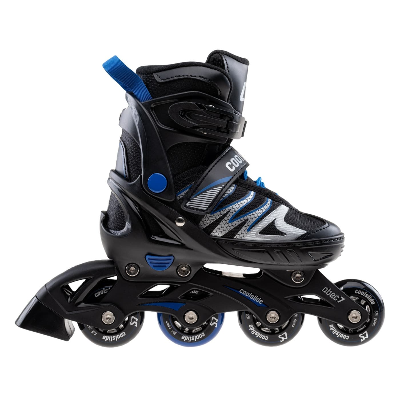 Dziecięce Rolki Fitness RAMEN YB Czarne/Surf the Web Rozmiar 37-40