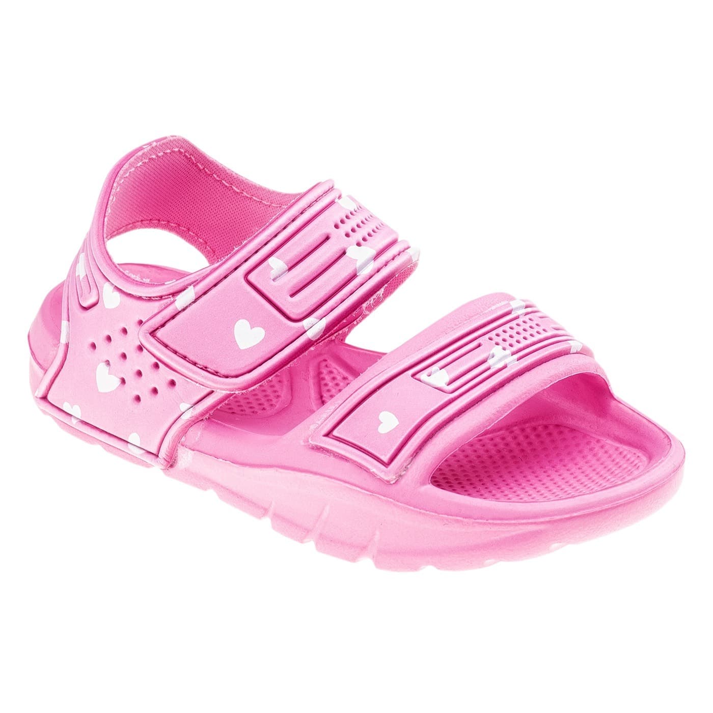 Dziecięce Sandały MALEMO KIDS LIGHT PINK/WHITE HEARTS Rozmiar 22