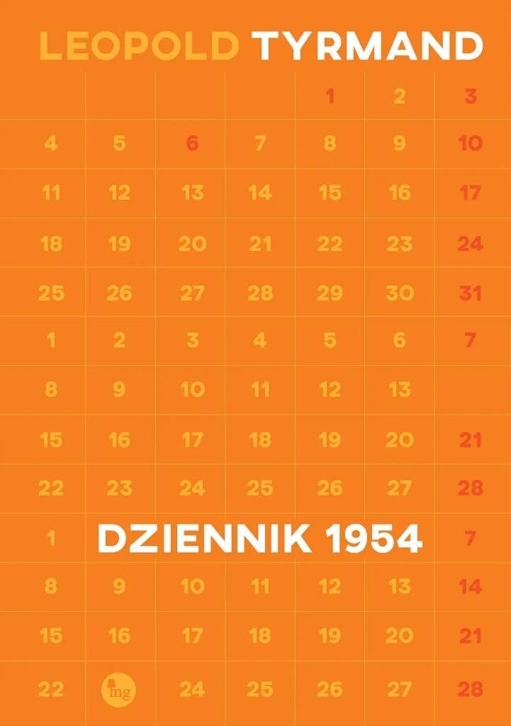 Dziennik literacki 1954 rok Gustawa Herlinga-Grudzińskiego