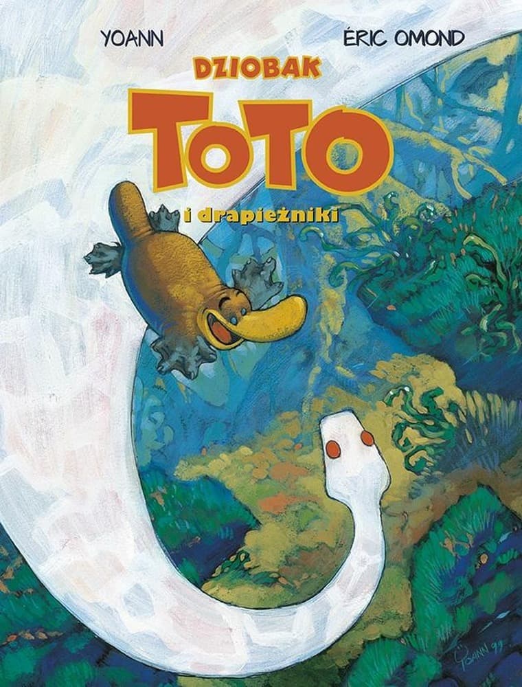 Dziobak Toto i drapieżniki Tom 3 - komiks dla dzieci
