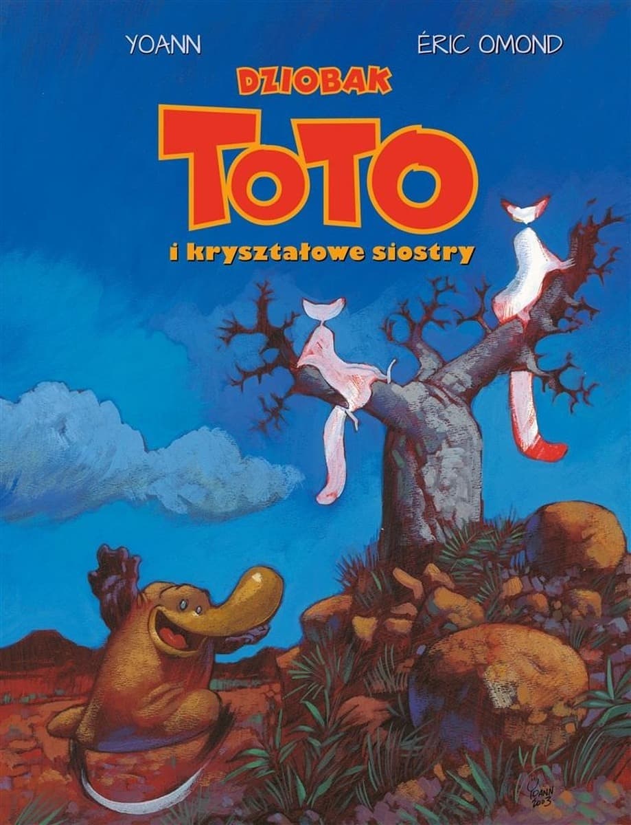 Dziobak Toto i kryształowe siostry Tom 5 - komiks dla dzieci