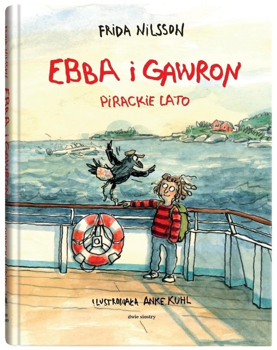 Ebba i Gawron Pirackie lato książka dla dzieci