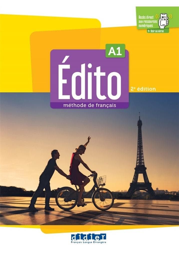 Edito A1 Podręcznik - do nauki języka francuskiego