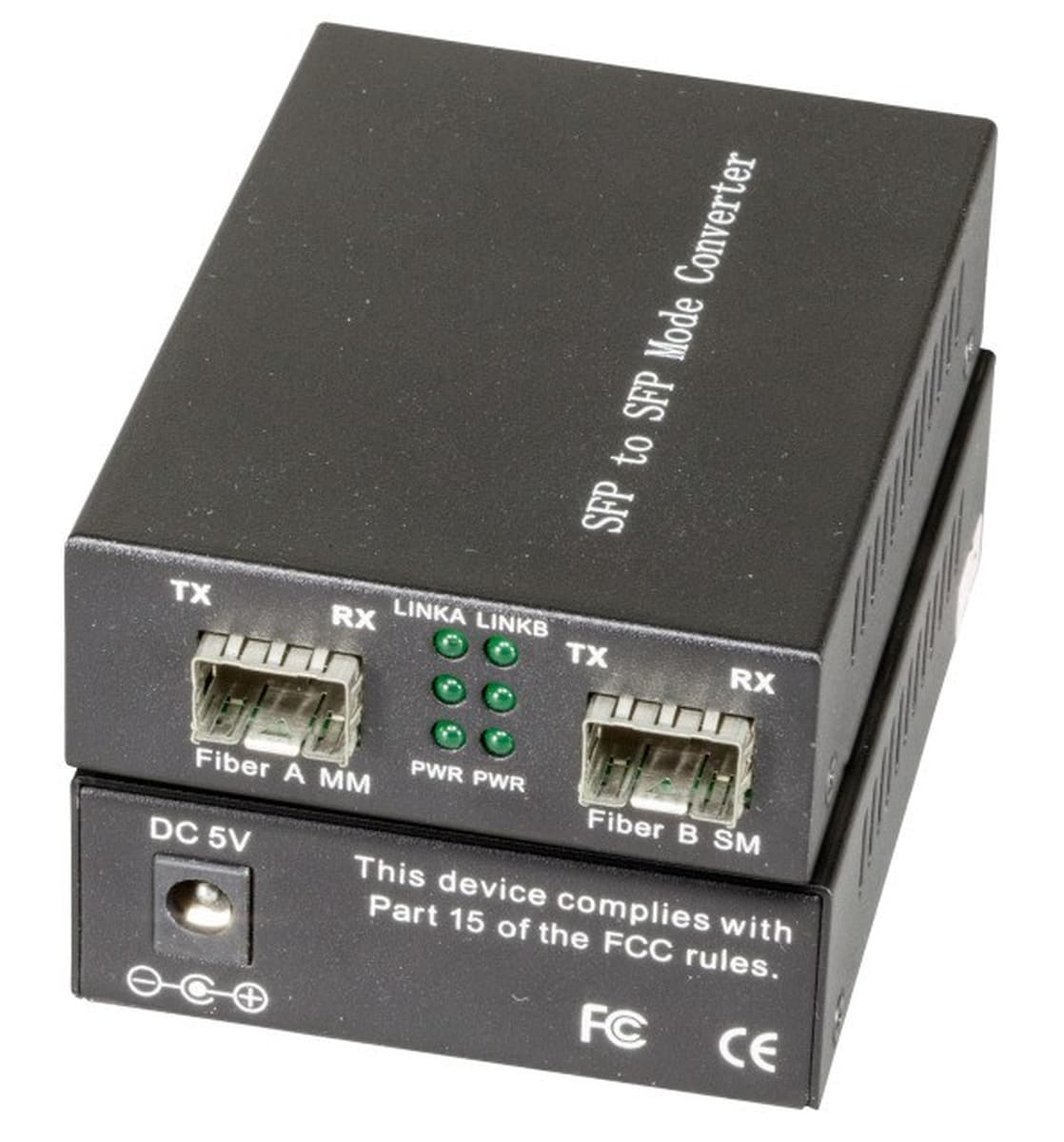 EFB Elektronik EL031 Konwerter Sieciowy Gigabit Ethernet 1000 Mbit/s, 4 Porty, Czarny