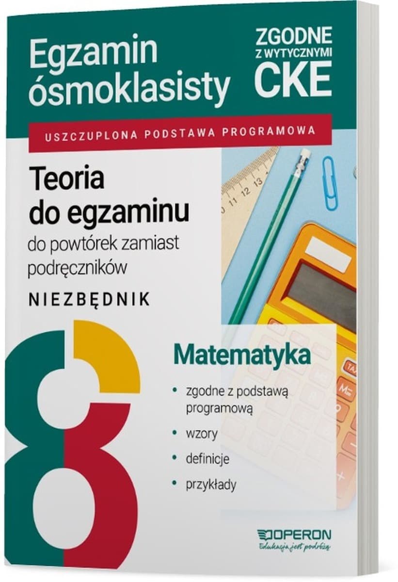 Egzamin ósmoklasisty 2026 Matematyka Niezbędnik Teoria do egzaminu